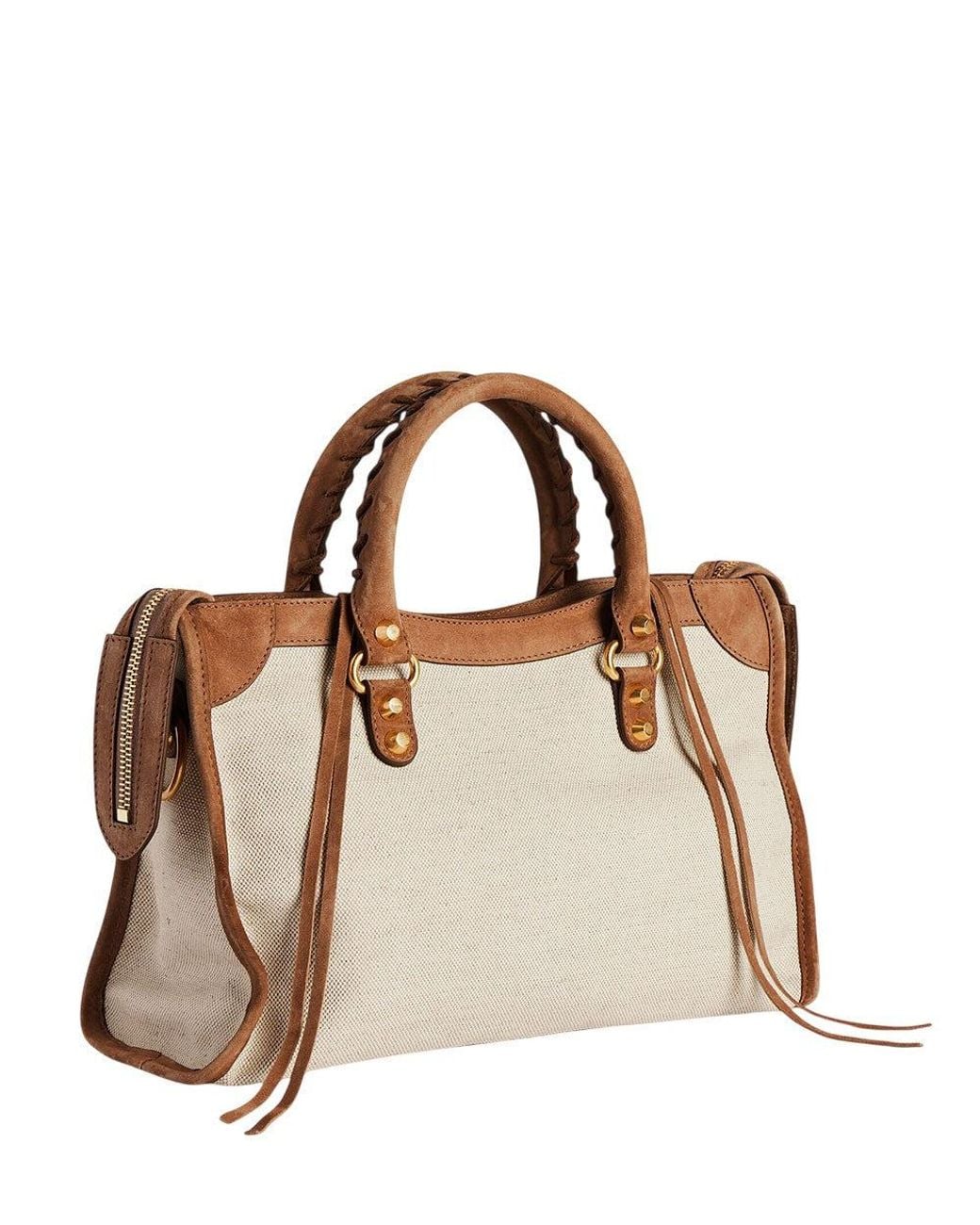 Balenciaga Brown Le City Small Satchel