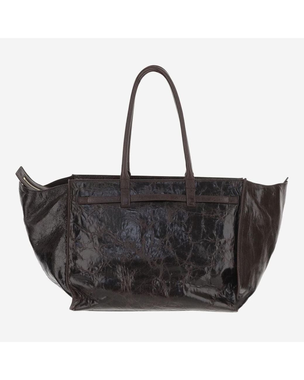Benedetta Bruzziches Black Dark La Petite Top Zip Tote
