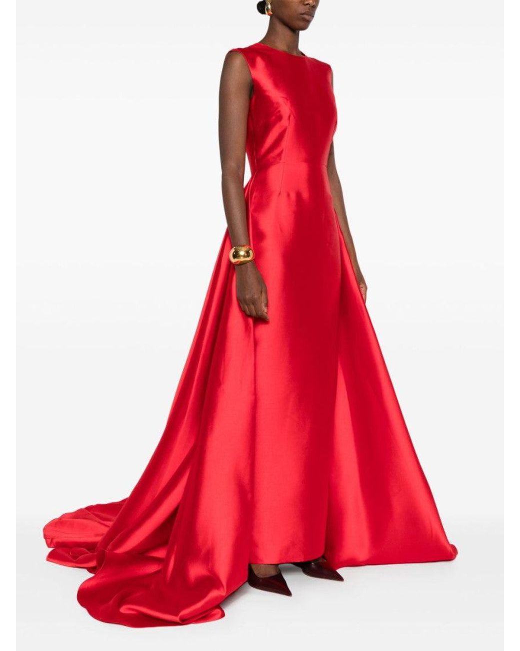 Solace London Red Larsen Maxi Dress