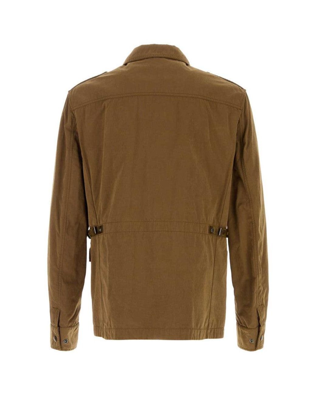Moncler Green Shirt Collar Jacket for men