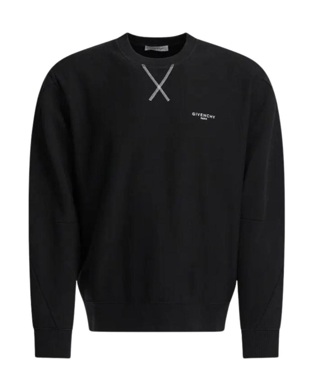 Givenchy Black Couture Seam Sweatshirt for men