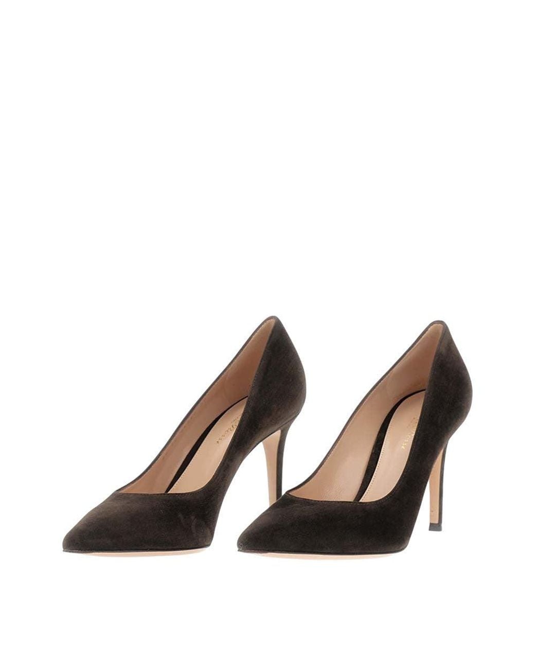 Gianvito Rossi Black Slip-On Pumps