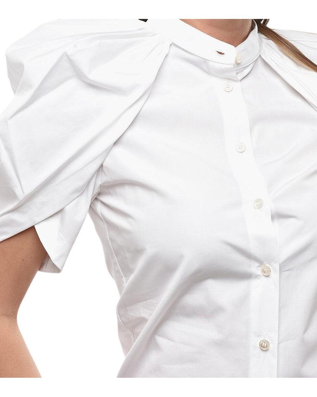 Stella McCartney Red Regular Solid Shirt