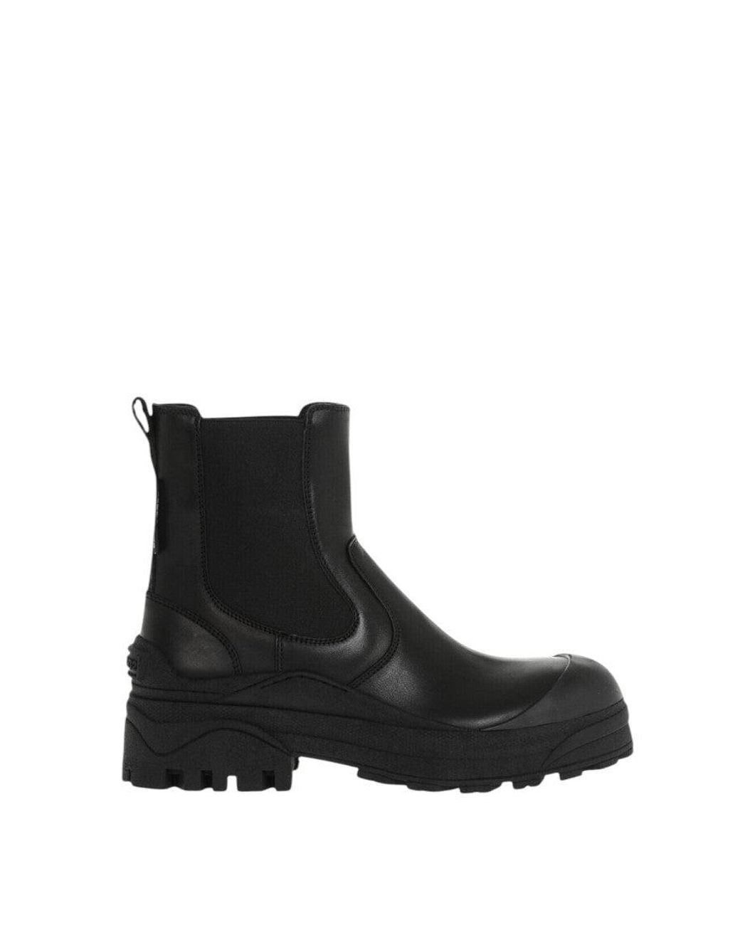DSquared² Black Leather Chelsea Boots