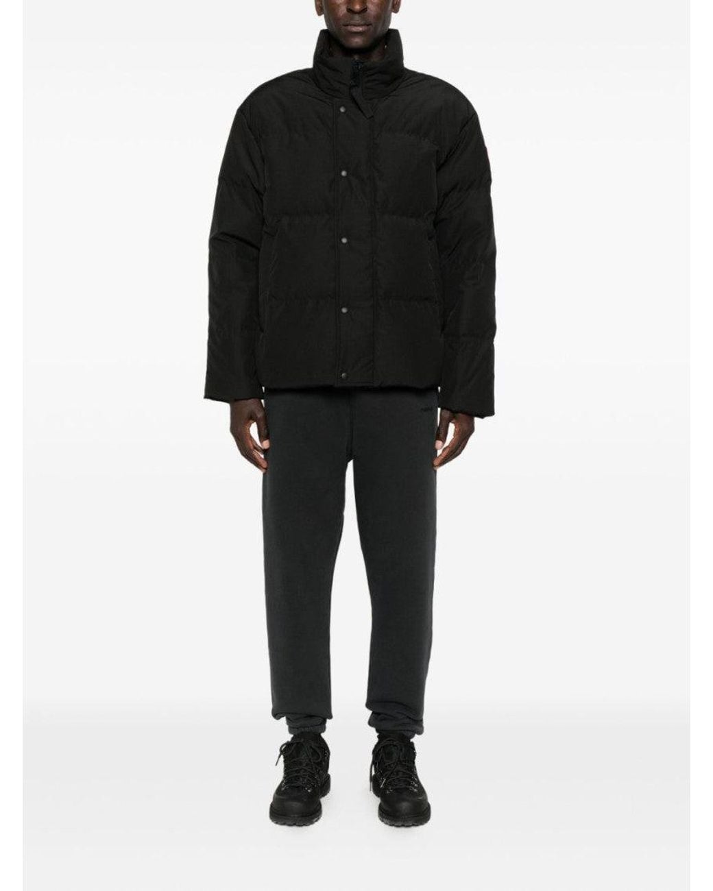 Canada Goose Black Quilted Jacket for men