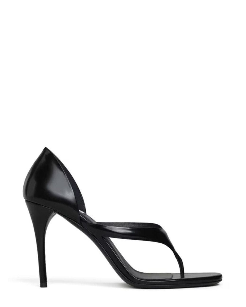 Alaïa Black Leather Heels