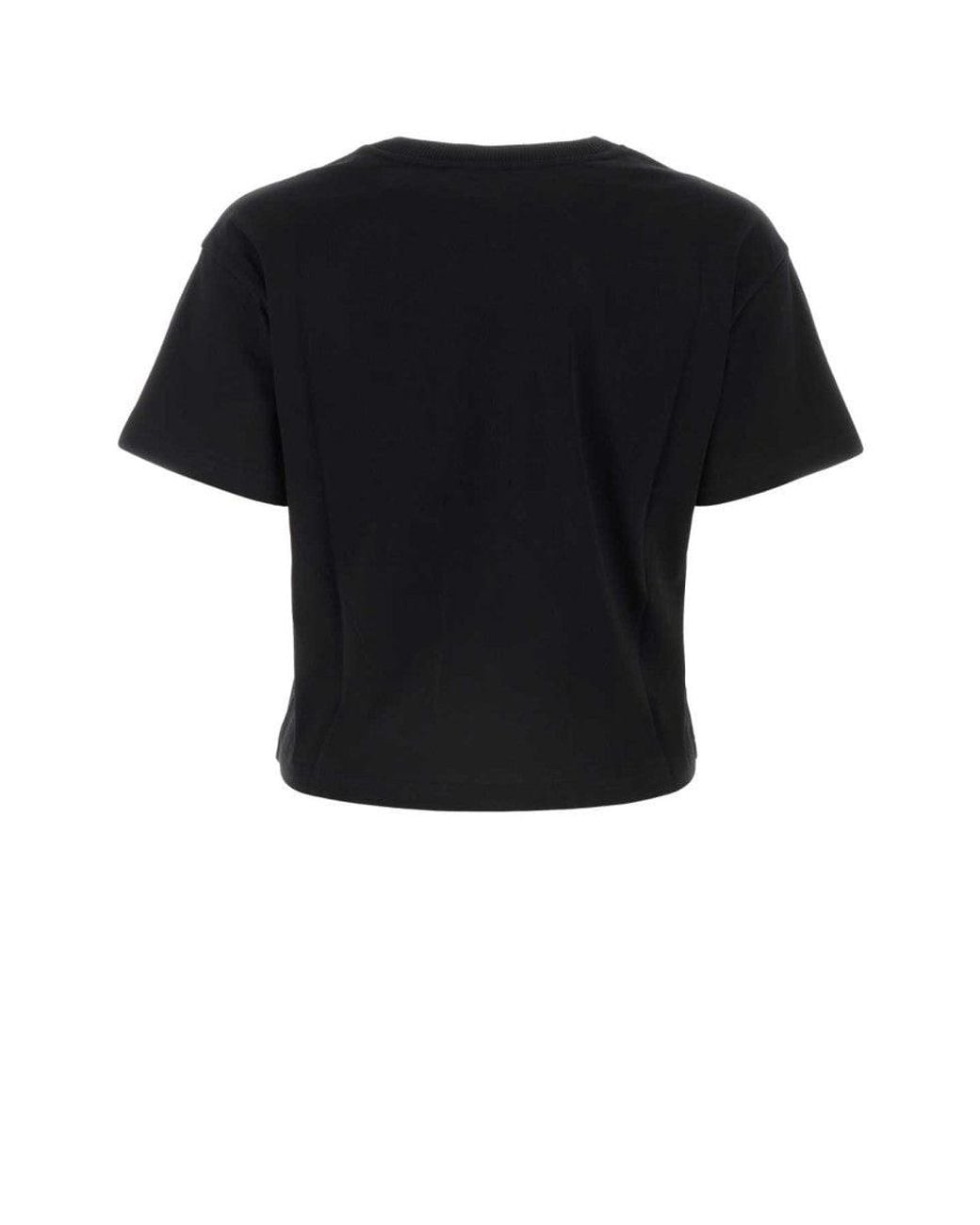 A.P.C. Black Cotton T-Shirt