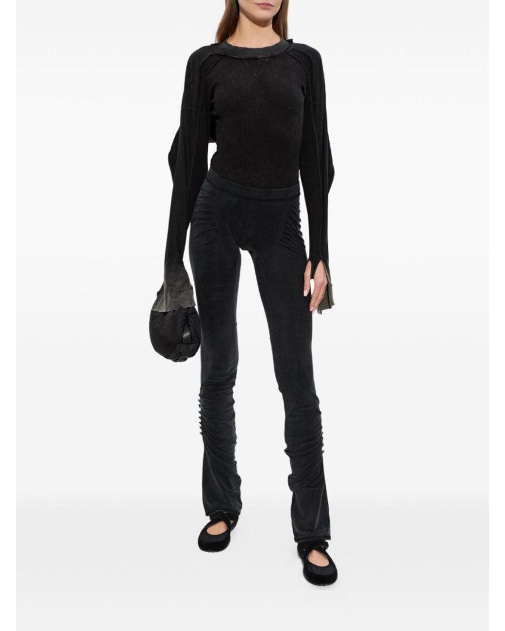 Tory Burch Black Romy Sport Ballet Flats