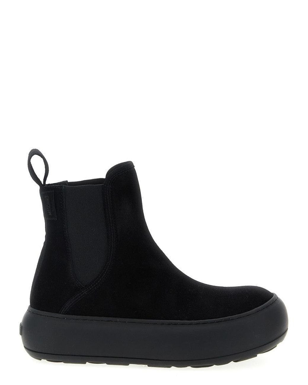 Moschino Black High Top Sneakers