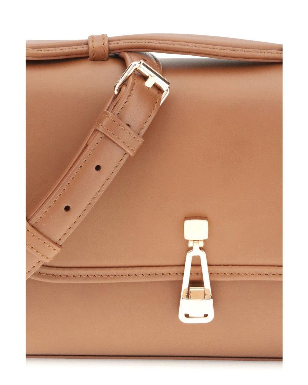 Gabriela Hearst Brown Leonora Small Crossbody Bag