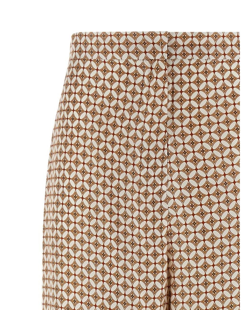 Max Mara Natural Straight Flat Front Pant