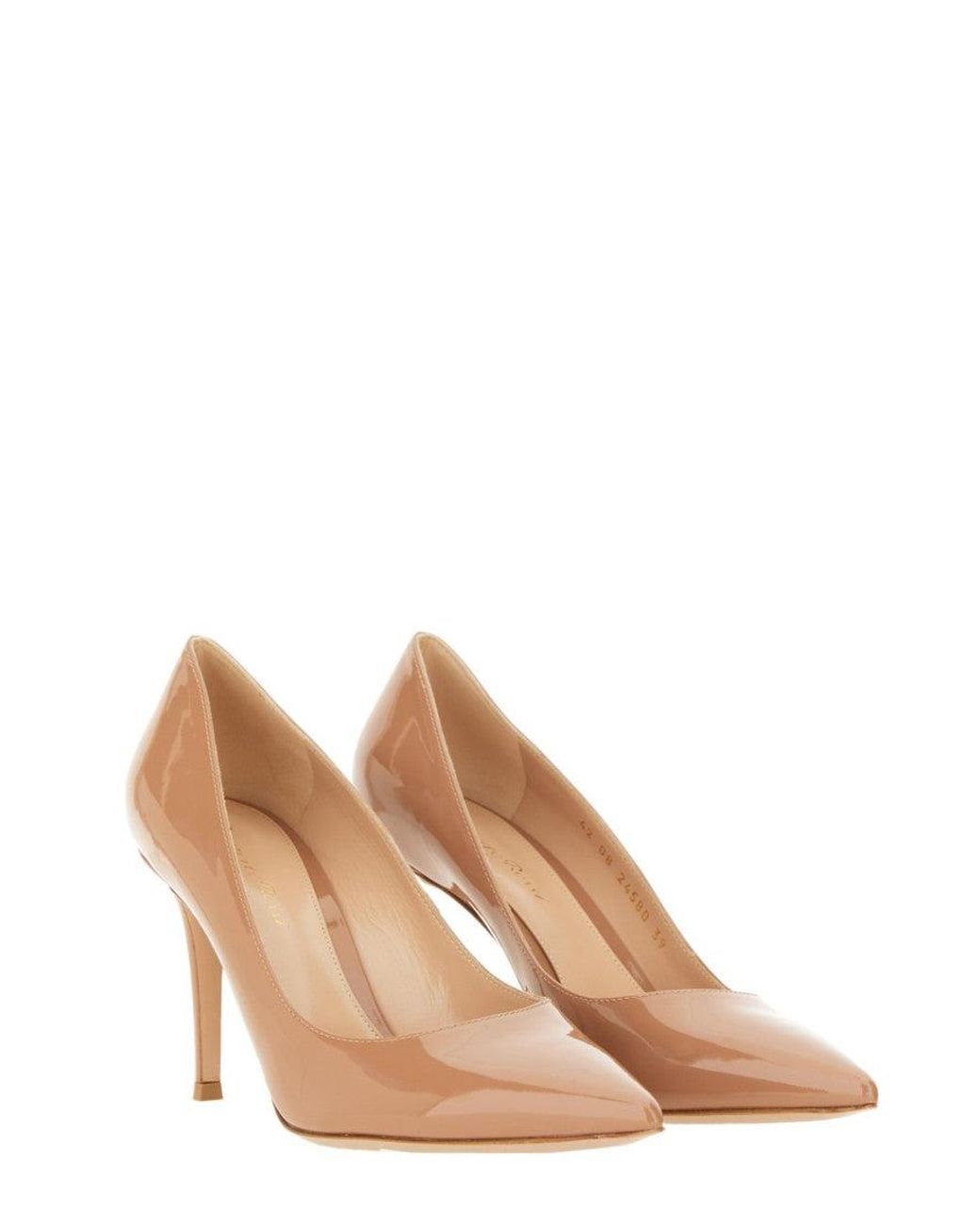 Gianvito Rossi Natural Decollete 85