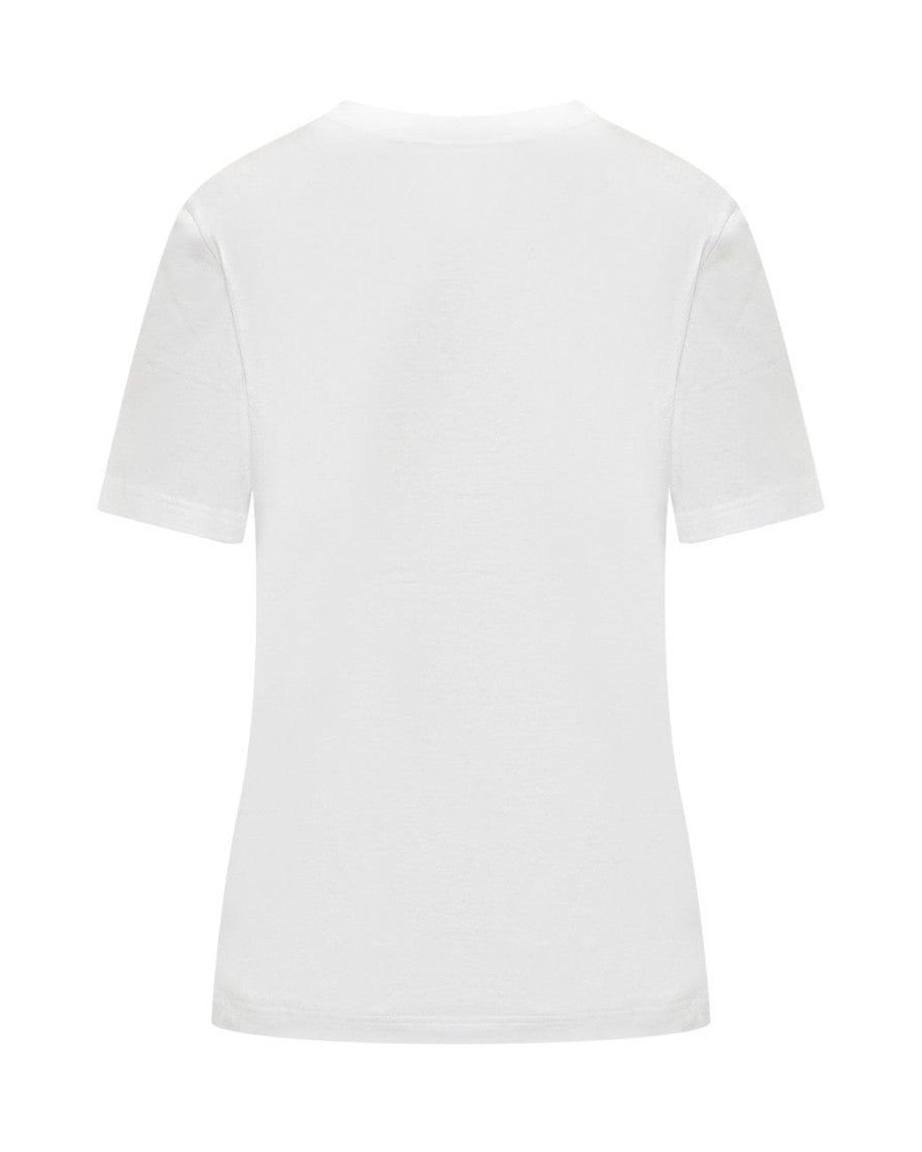 Versace White Trendy Graphic T-Shirt