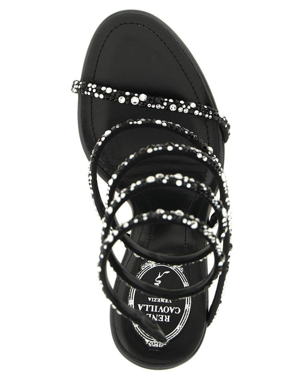 Rene Caovilla Black René Caovilla 'Cleo' Sandals