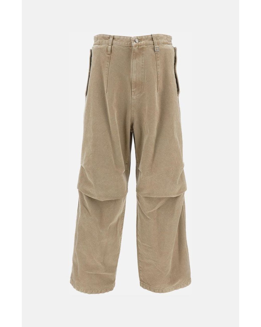 Wooyoungmi Natural Wide Leg Trousers for men