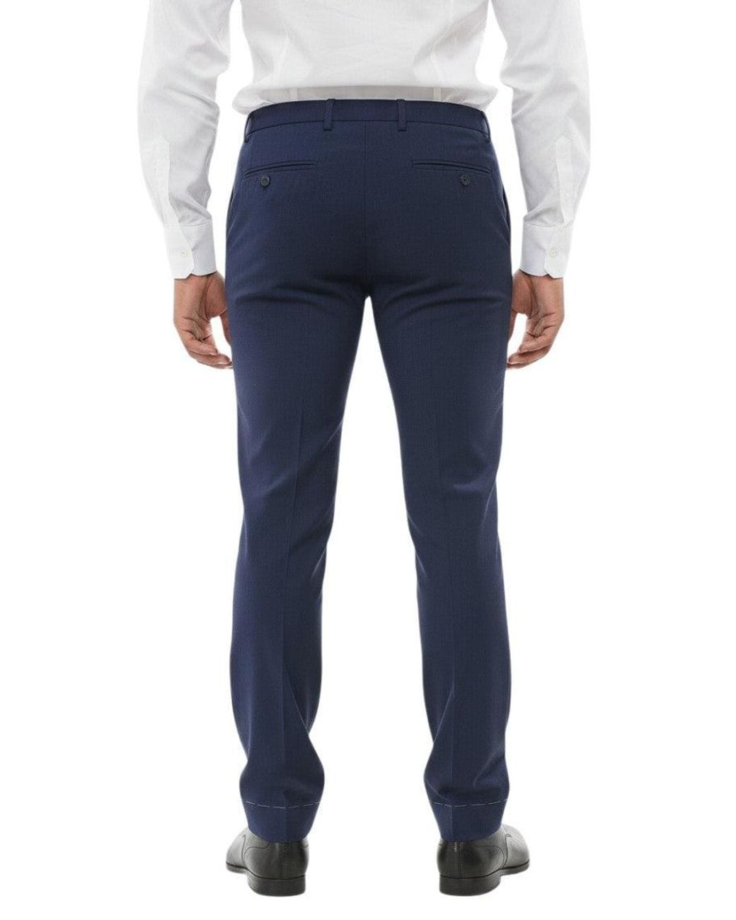 Corneliani Blue Tailored Trousers for men