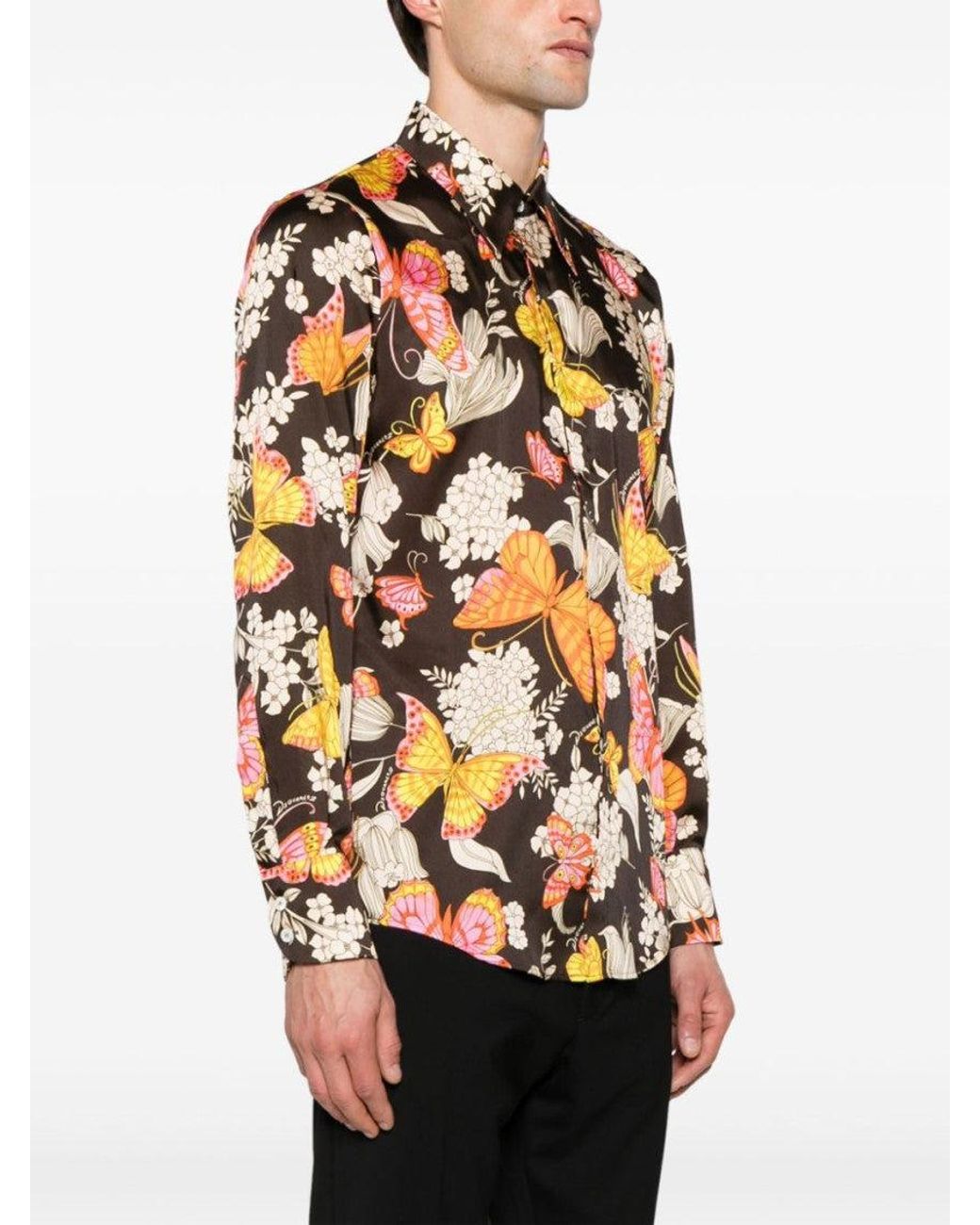 DSquared² Orange Shirts for men