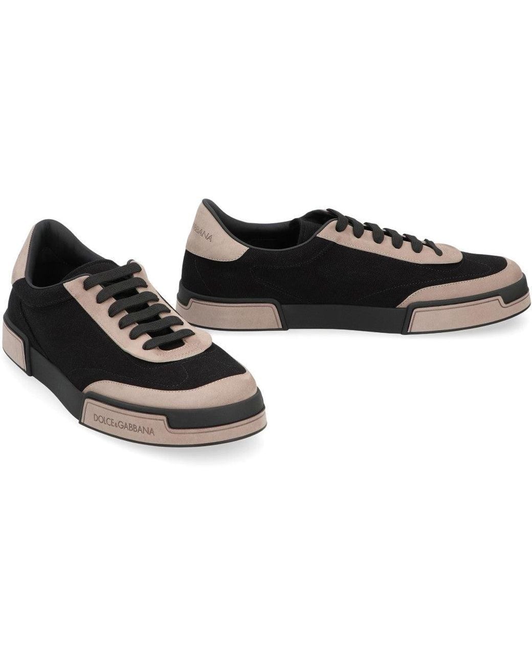 Dolce & Gabbana Black Dolce & Gabbana Portofino Yacht Sneaker for men