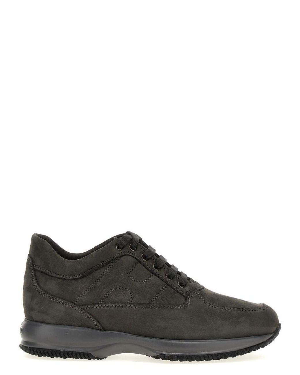 Hogan Brown 'Interactive' Sneakers for men
