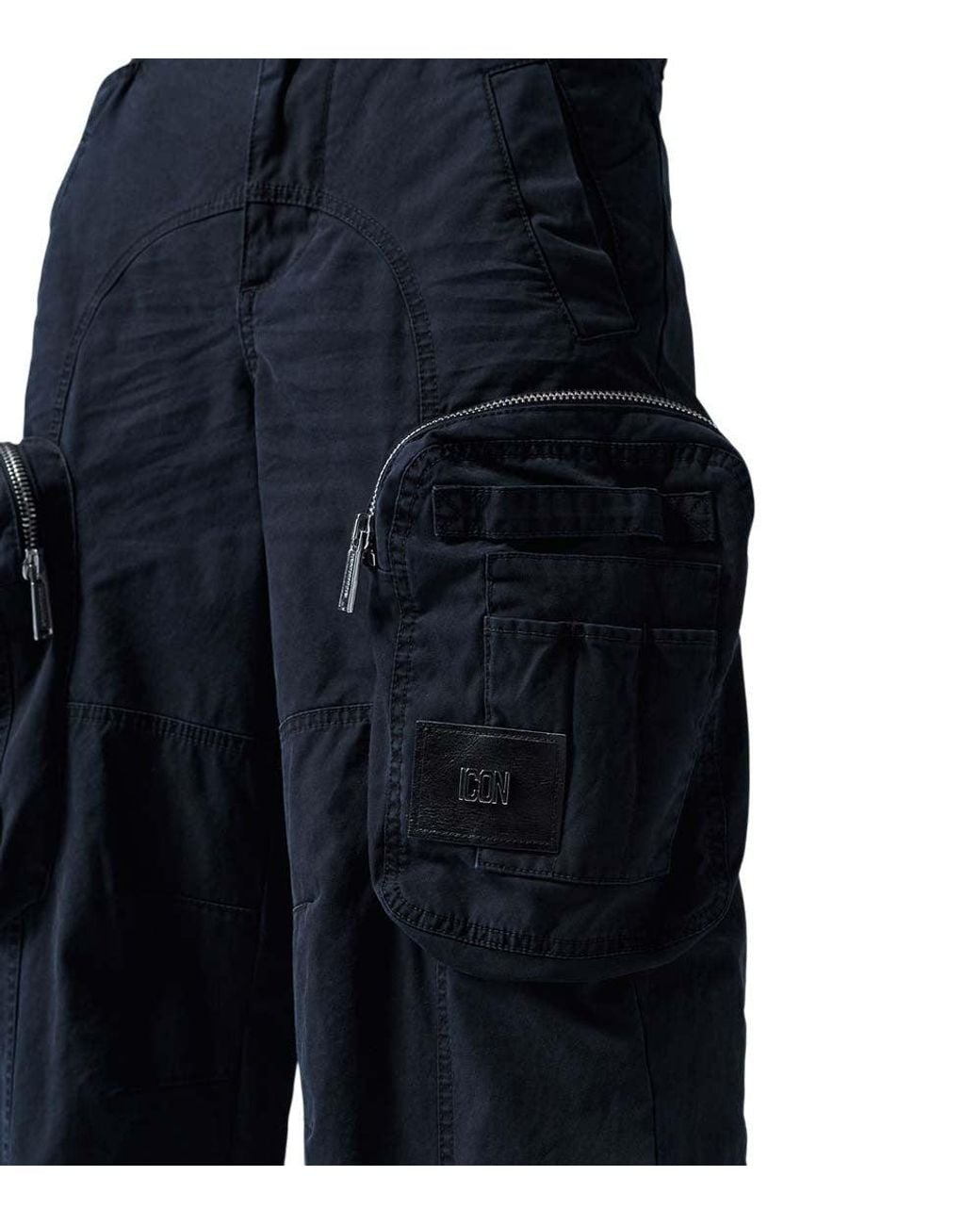 DSquared² Blue Regular Cargo Pants