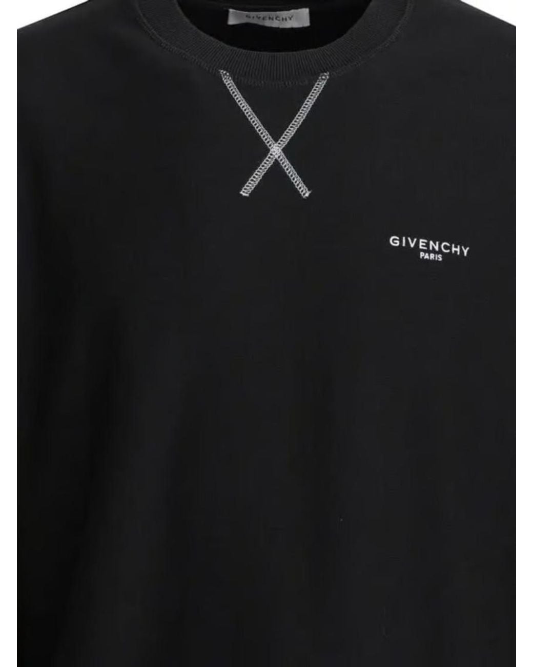 Givenchy Black Couture Seam Sweatshirt for men
