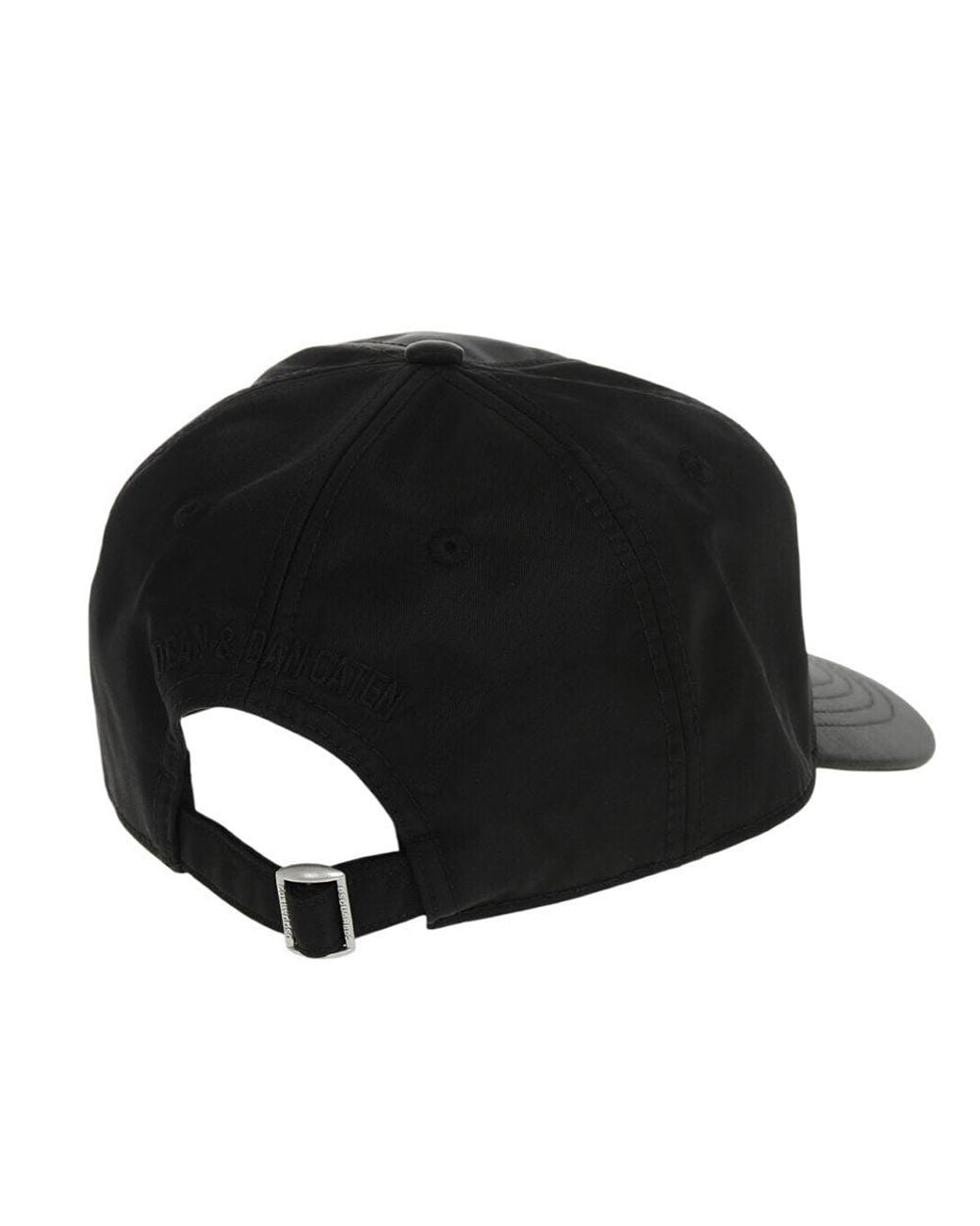 DSquared² Black Solid Baseball Cap