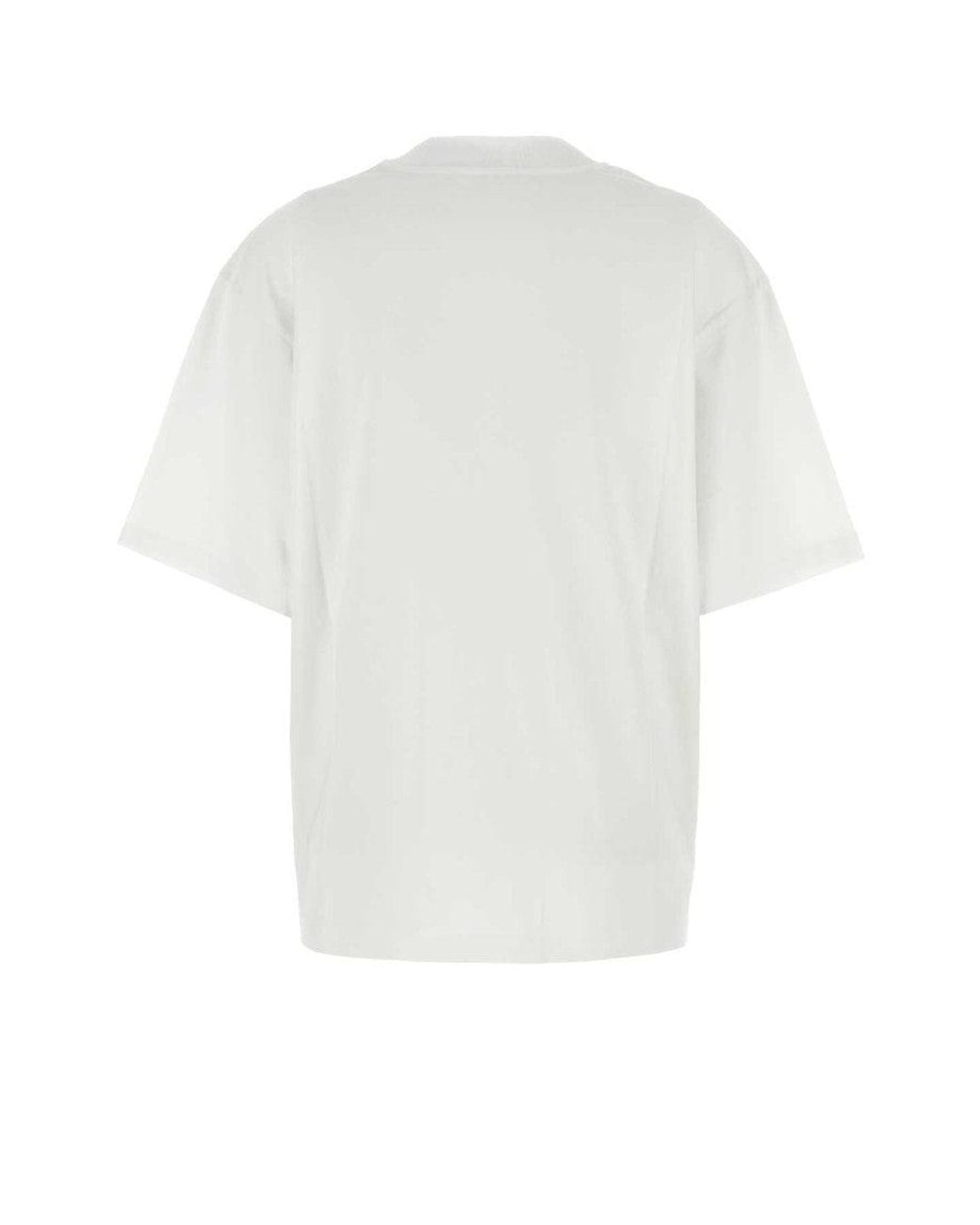 Marni White Cotton Oversize T-Shirt