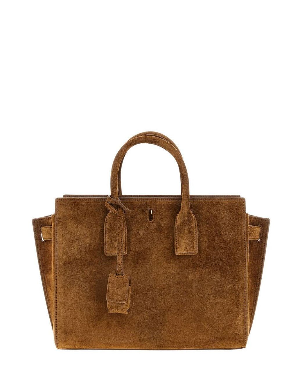 Saint Laurent Brown Sac De Jour Small Satchel