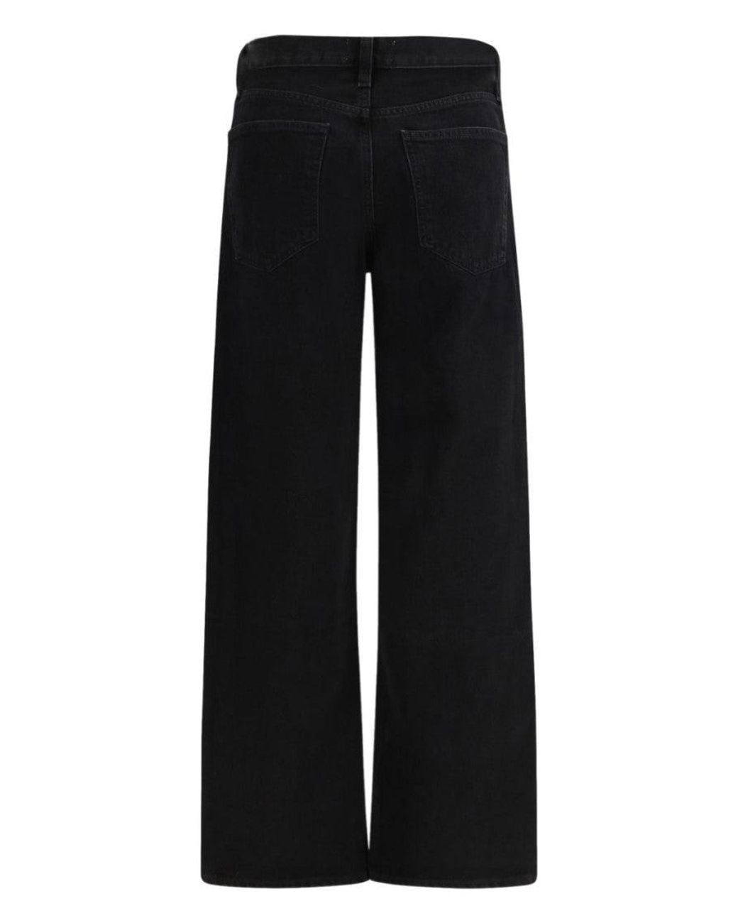 Agolde Black Criss Cross Jeans