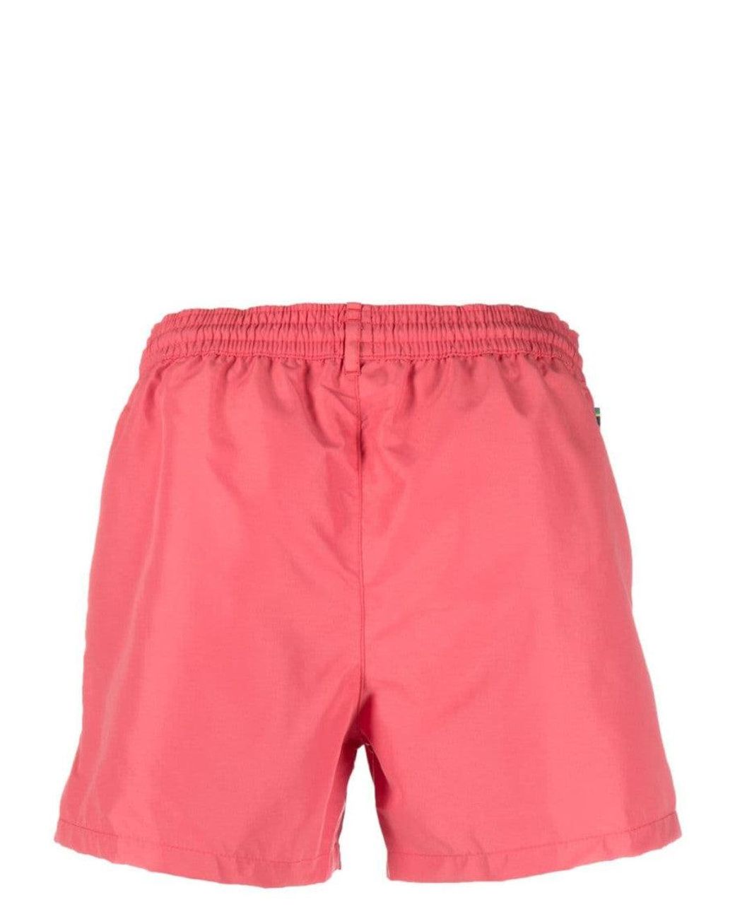 Paul Smith Pink Logo Swim Shorts for men