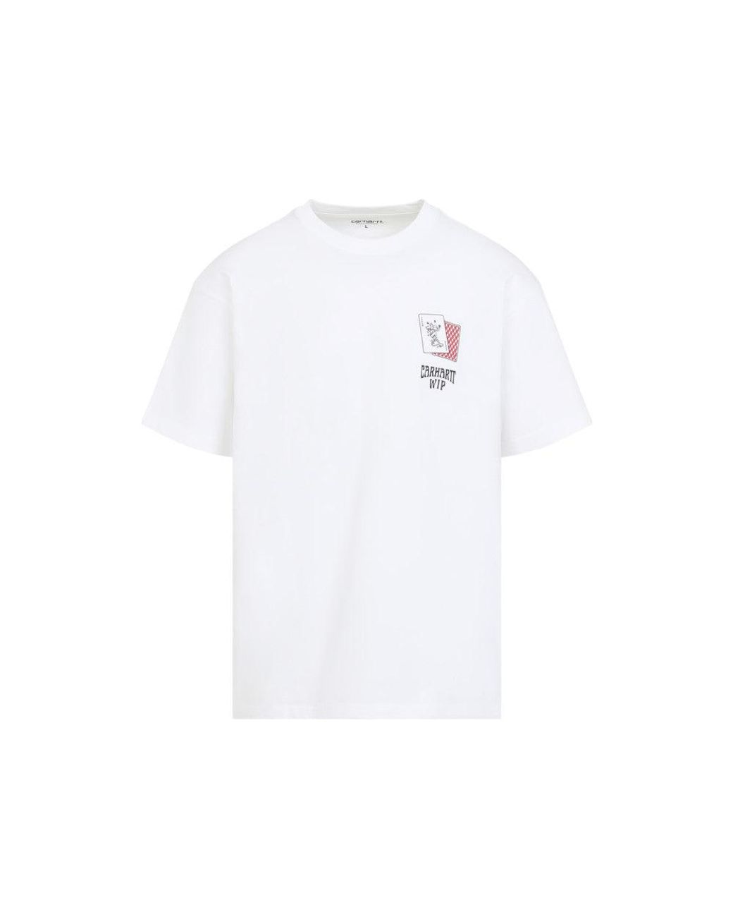 Carhartt White S/S Playing Cards T-Shirt for men