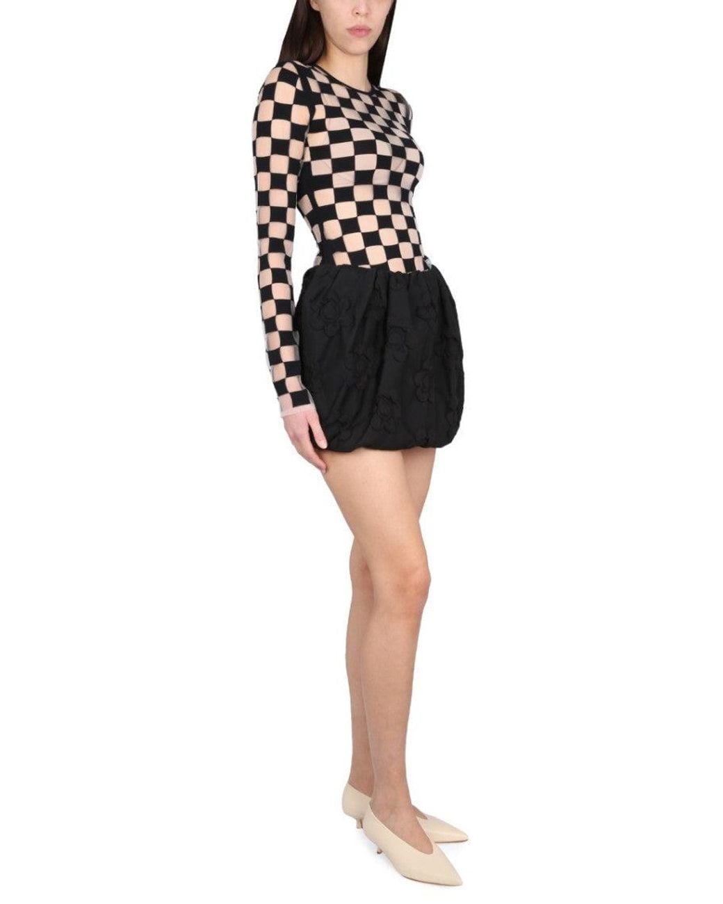 Max Mara Black Crew Neck Top