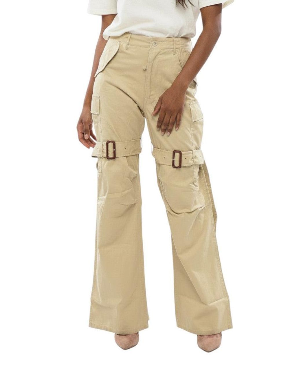 R13 Natural Relaxed Cargos