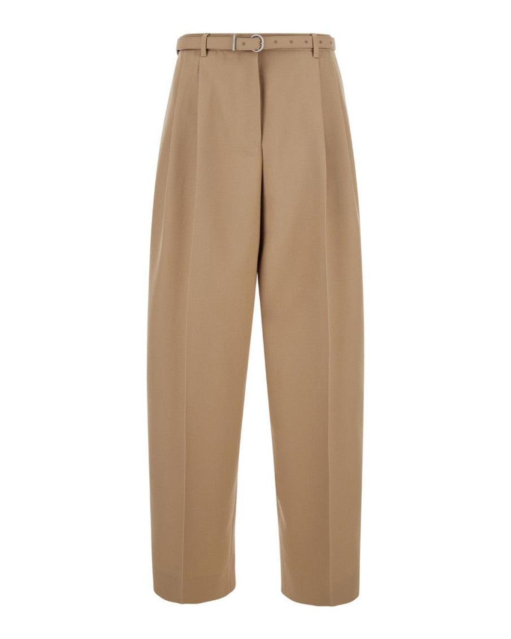 Jil Sander Natural Belted Pants