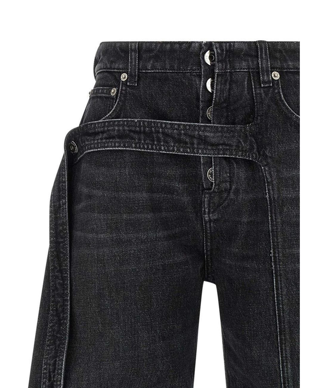 Jean Paul Gaultier Blue Low Waist Jeans