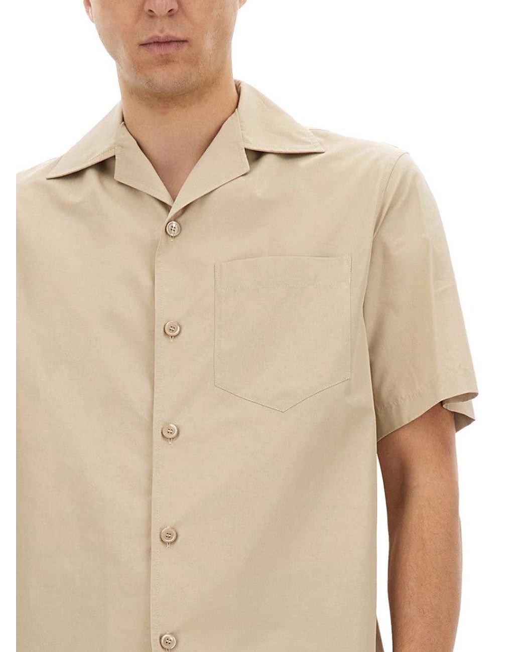 Burberry Natural Regular Solid Shirt for men