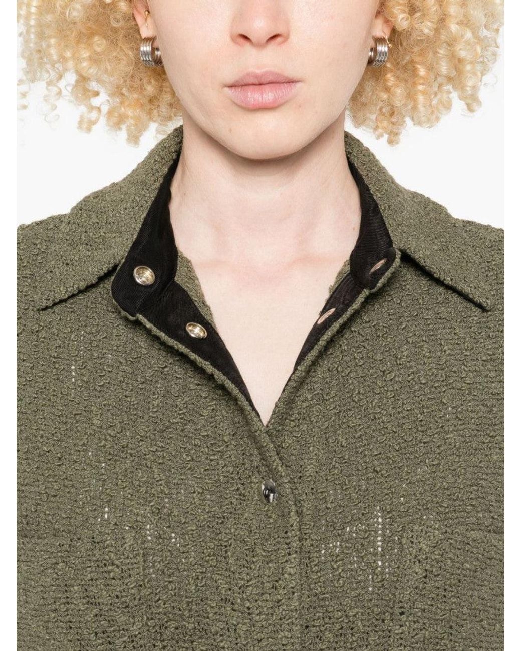 IRO Green Cotton Jacket
