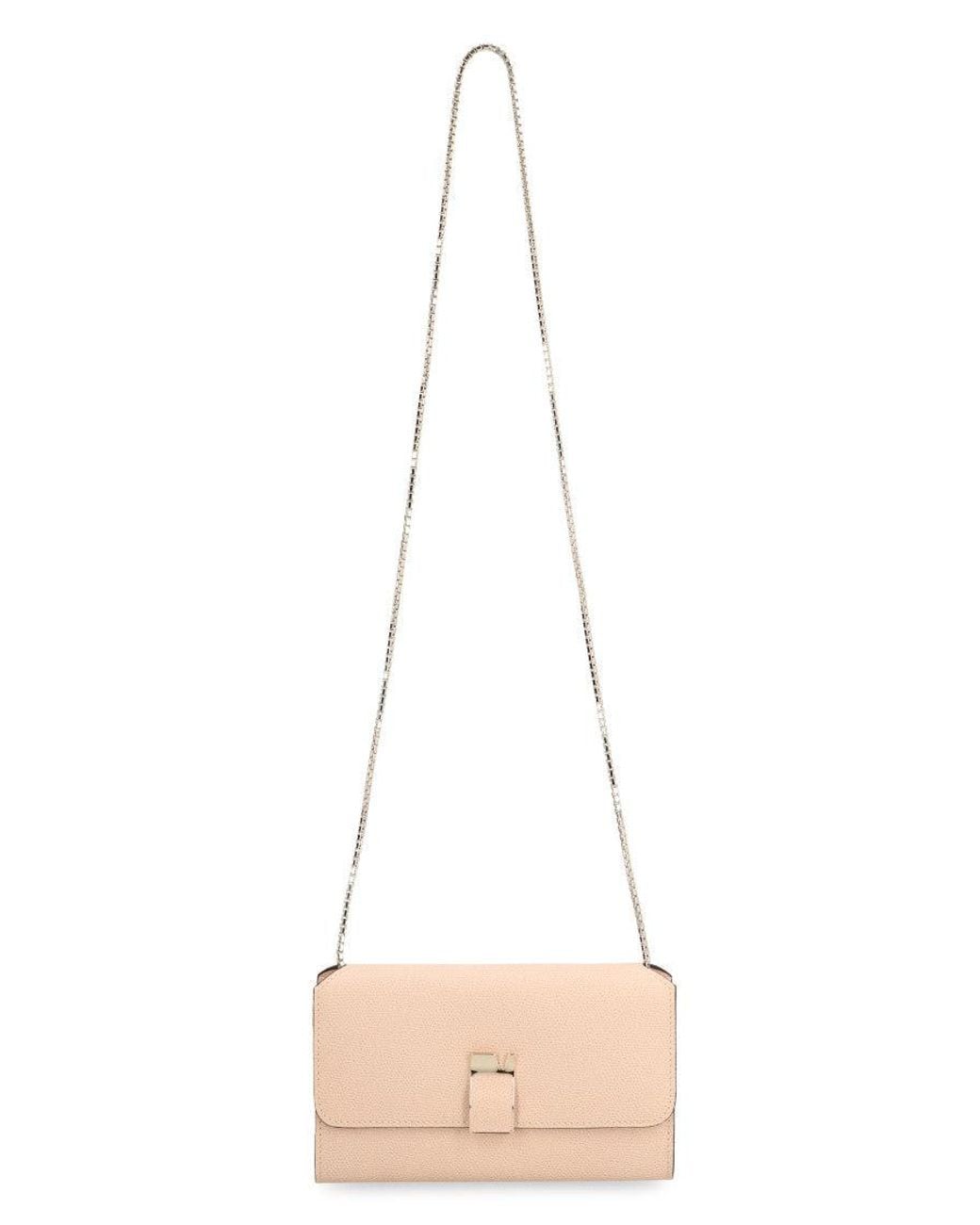 Valextra Natural Light Nolo Clutch