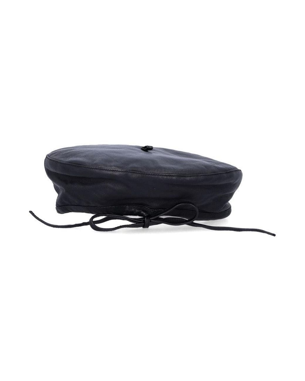 THE GARMENT Blue Solid Beret Hat