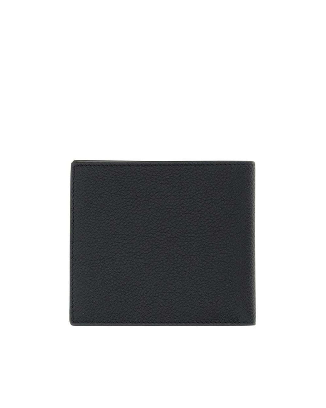 Thom Browne Black Textured Wallet for men