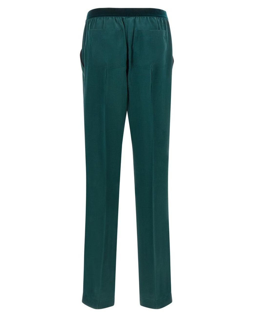 Tom Ford Green Silk Trousers
