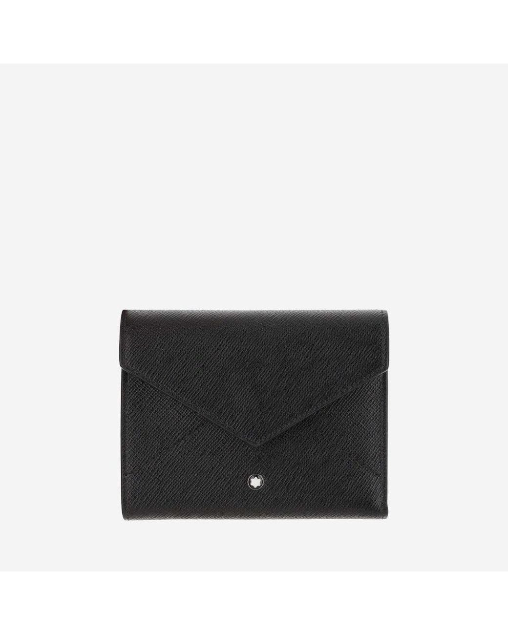 Montblanc Black Solid Wallet for men