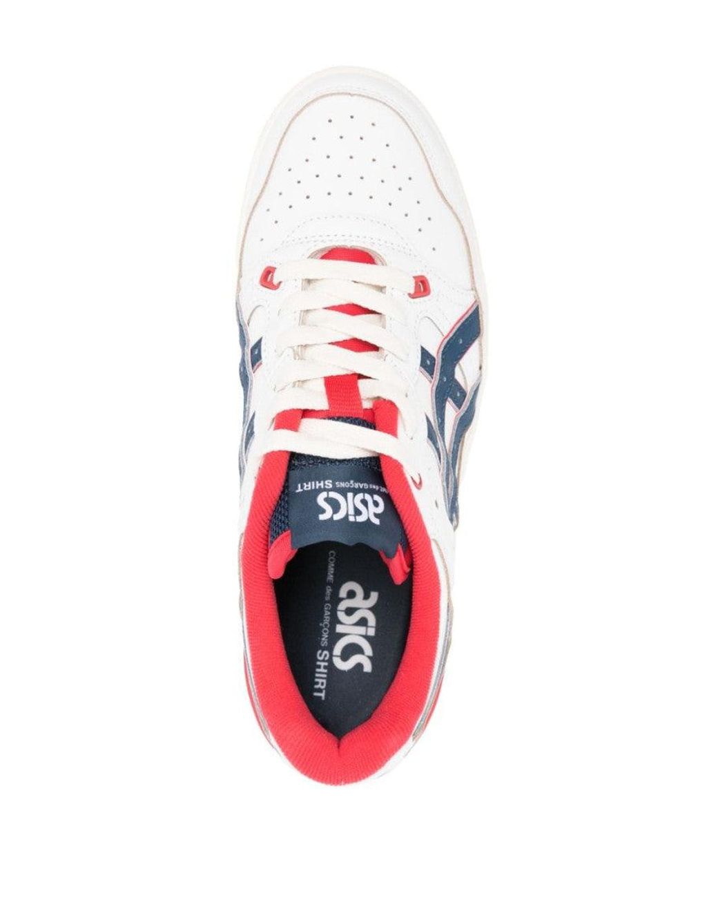 Comme des Garçons White Comme Des Garons Shirt X Asics Sneakers for men