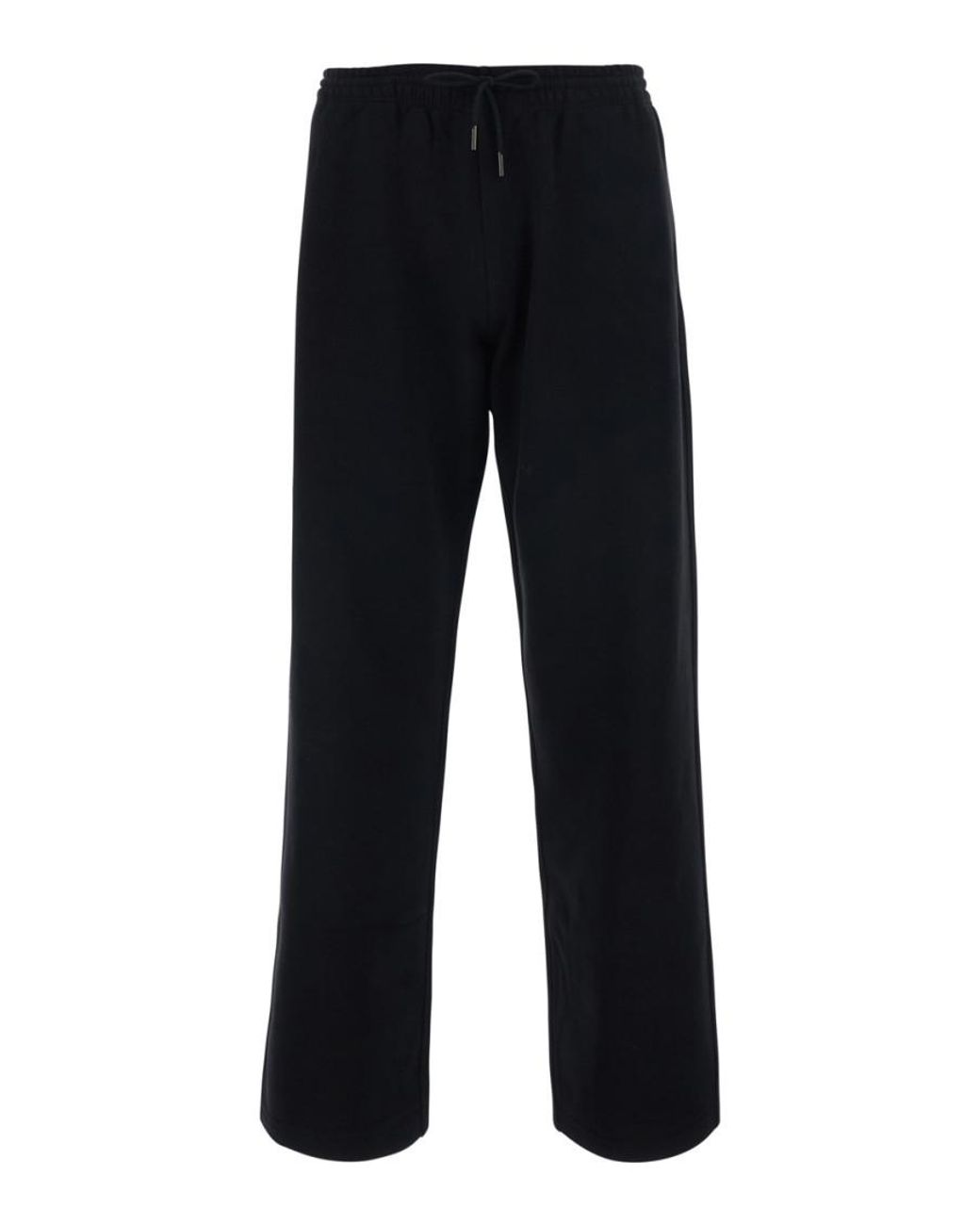 Burberry Black Regular Drawstring Pants
