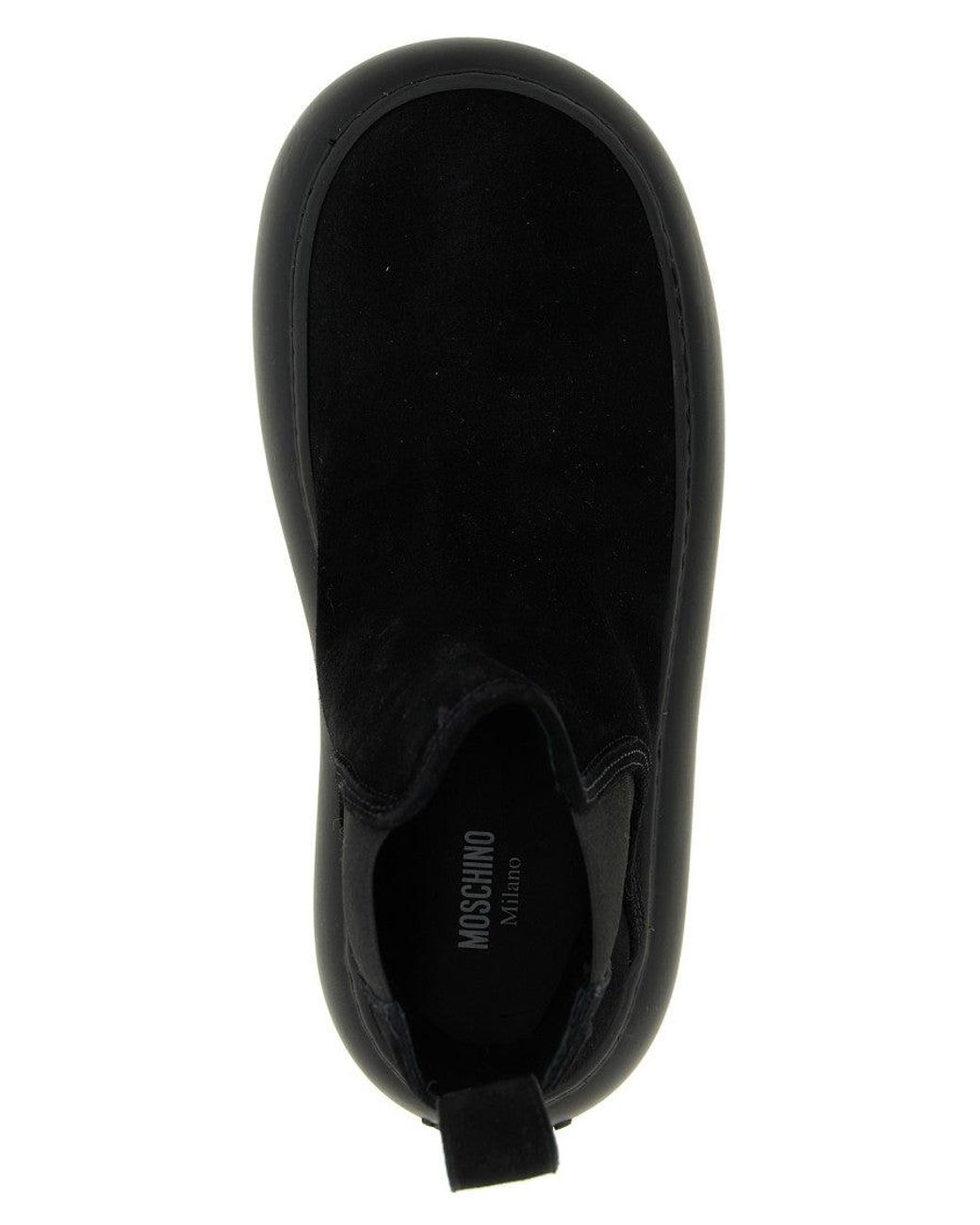 Moschino Black High Top Sneakers