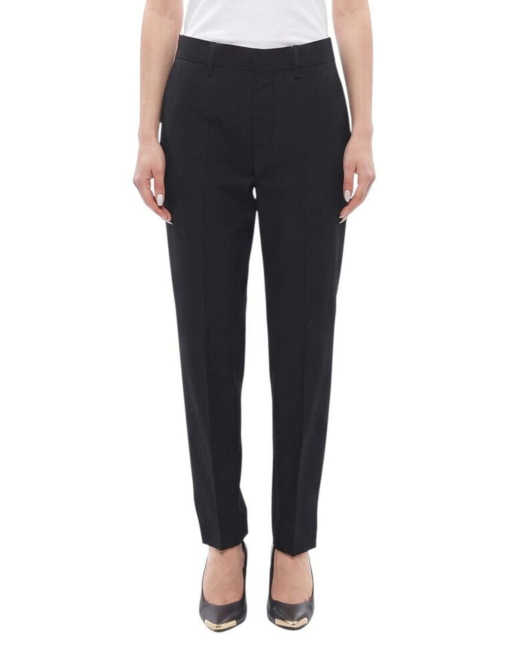 DSquared² Blue Tailored Flat Front Pants
