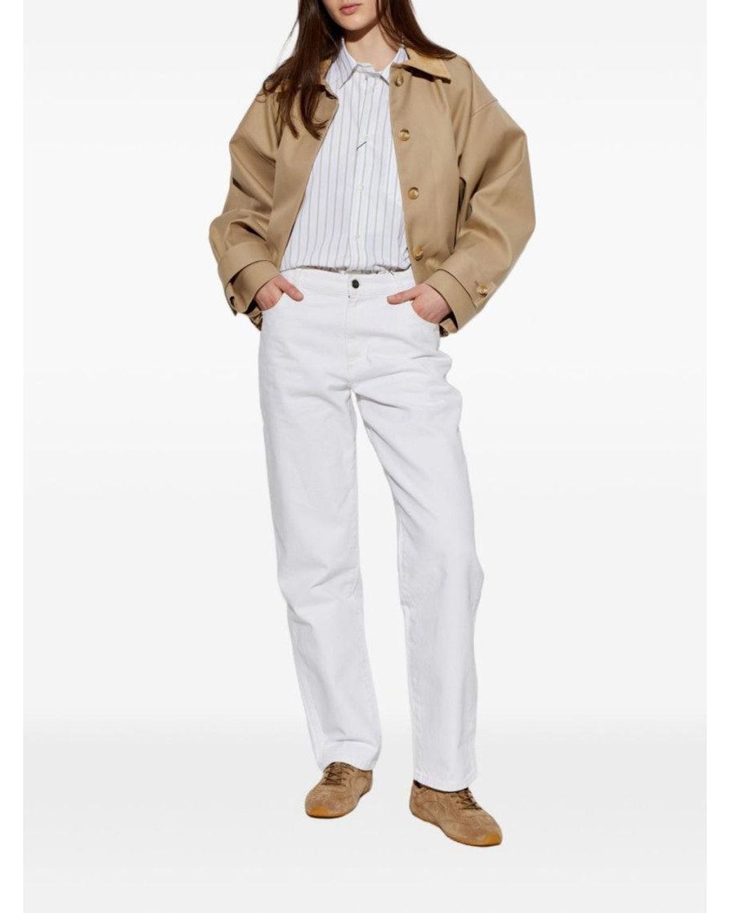 Tory Burch Brown 'Field' Sports Shoes
