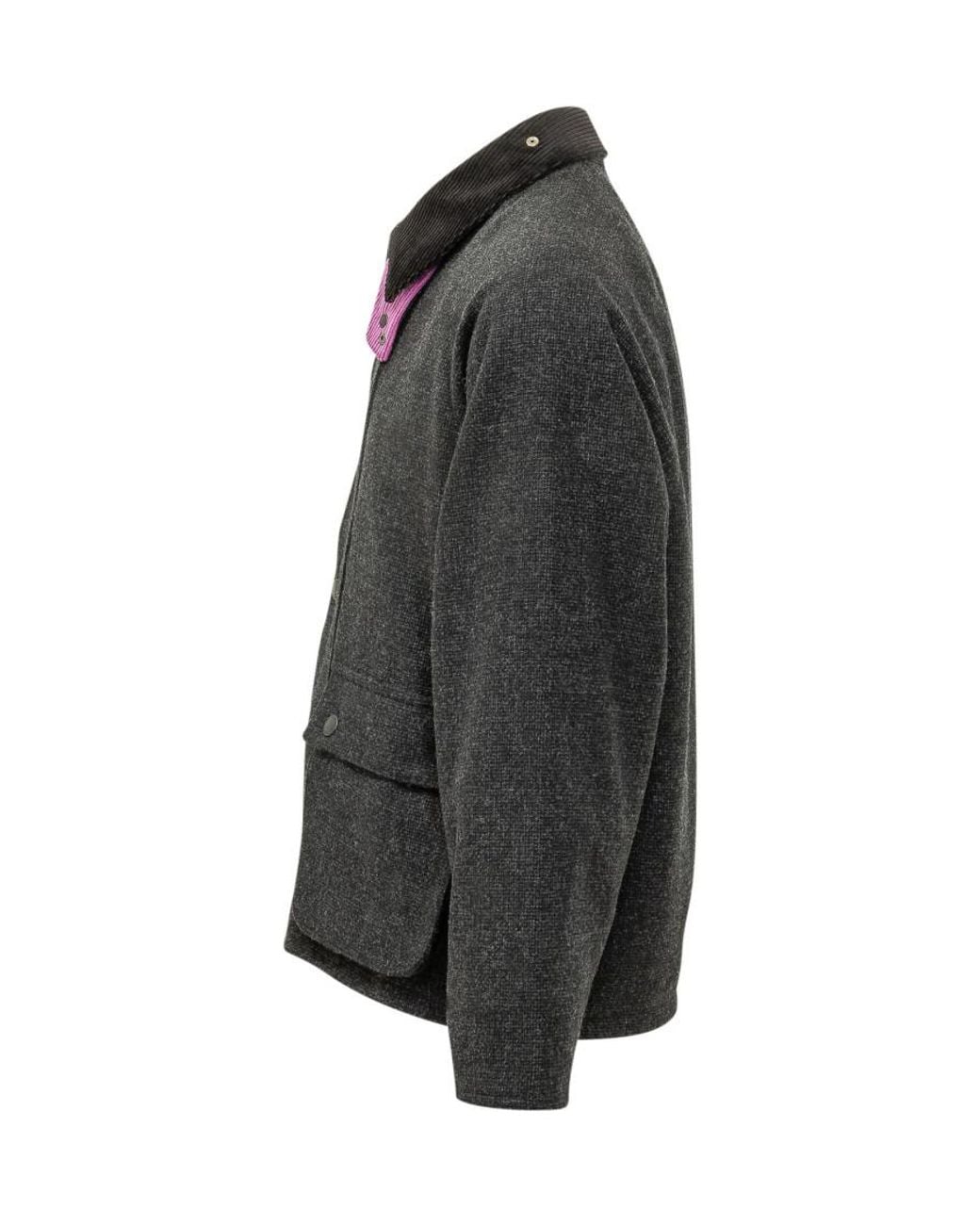 Barbour Black Regular Jacket for men