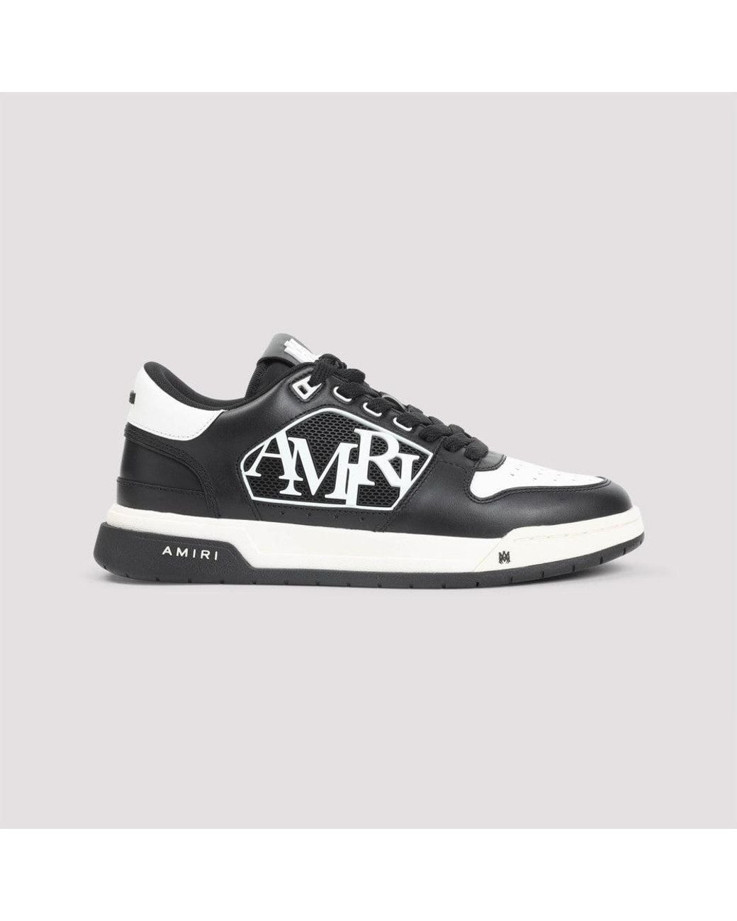 Amiri Black Lace Up Sneakers for men