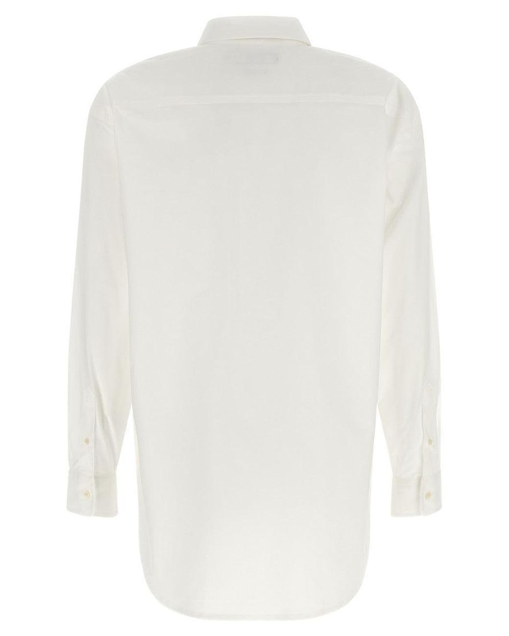 Ralph Lauren White Regular Embroidered Shirt